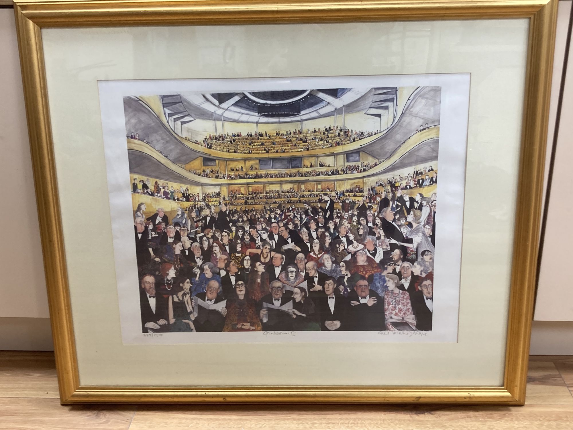 Sue Macartney-Snape, limited edition print, Glyndebourne II, signed in pencil, 579/1250, 53 x 68cm